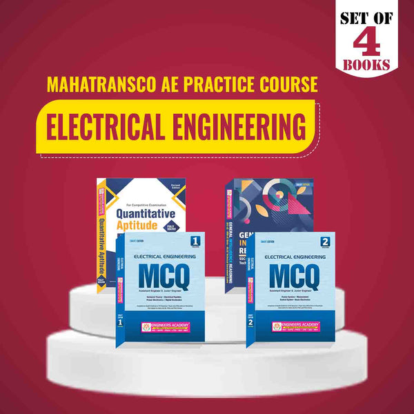 MAHATRANSCO Special Practice Combo Set of 4 Books For Electrical Engineering Exam 2025 Latest Edition