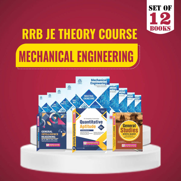RRB-JE  Special Theory Combo Set of 12 Books For Mechanical Engineering Exam