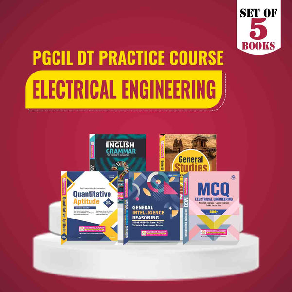 PGCIL-DT  Special Practice Combo Set of 5 Books For Electrical Engineering Exam 2025 Latest Edition