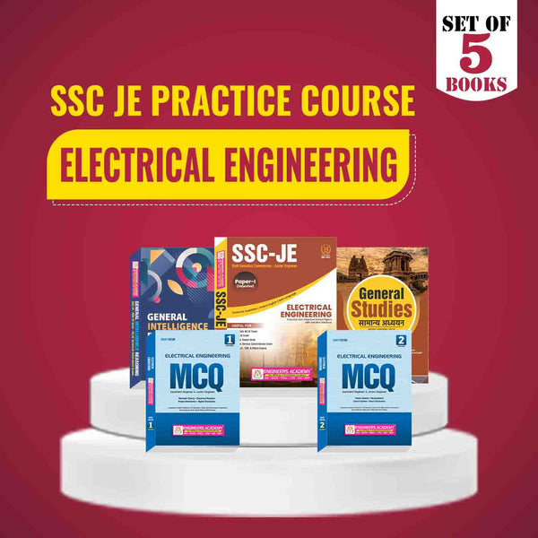 SSC JE Electrical Engineering 2025: Practice 5 Books Combo Set (Latest Edition)