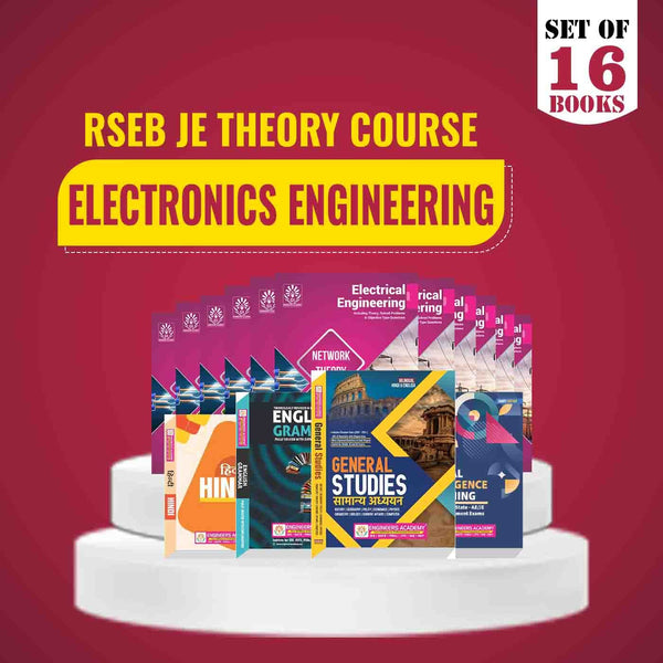RSEB AE/JE Special Theory Combo Set of 16 Books For Electronics Engineering Exam