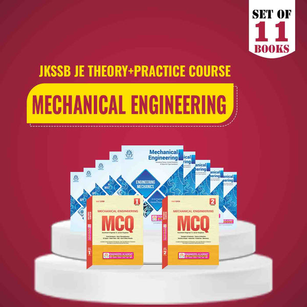 JKSSB Special Theory + Practice Combo Set of 11 Books For Mechanical Engineering Exam 2025 Latest Edition