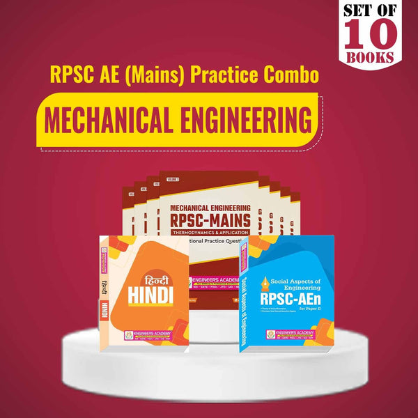 RPSC AE Mains Practice Combo Mechanical Engineering