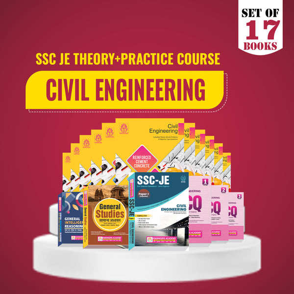 SSC-JE Special Theory + Practice Combo Set of 17 Books For Civil Engineering Exam