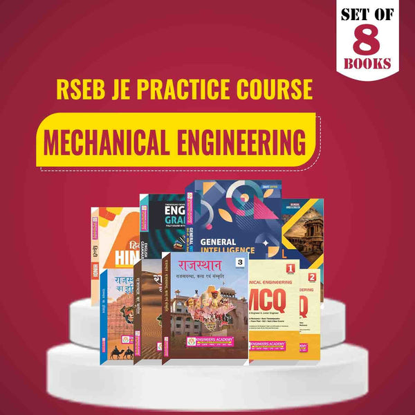 RSEB AE/JE Special Practice Combo Set of 8 Books For Mechanical  Engineering Exam 2025 Latest Edition