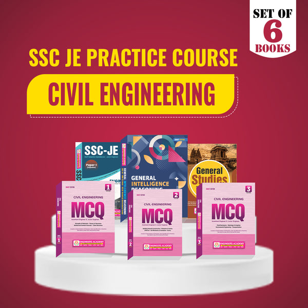 SSC-JE Special Practice Combo Set of 6 Books For Civil Engineering Exam