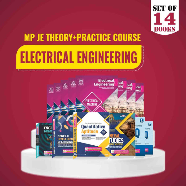 MP JE Special Theory + Practice Combo Set of 14 Books For Electrical Engineering  Exam 2025 Latest Edition