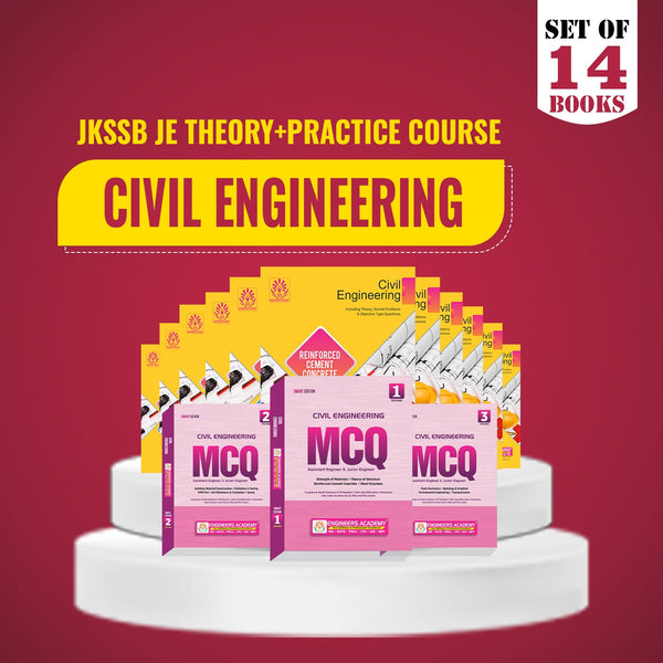 JKSSB Special Theory + Practice Combo Set of 14 Books For Civil Engineering Exam 2025 Latest Edition