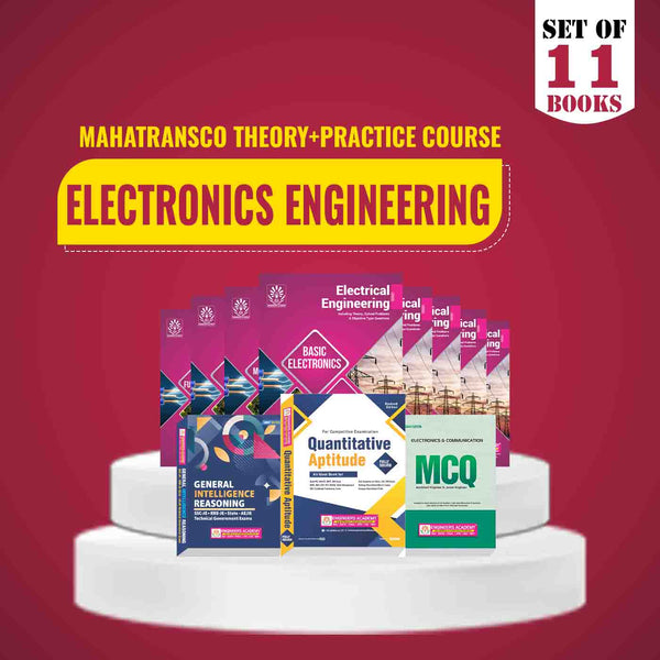 MAHATRANSCO Special Theory + Practice Combo Set of 11 Books For Electronics Engineering  Exam 2025 Latest Edition