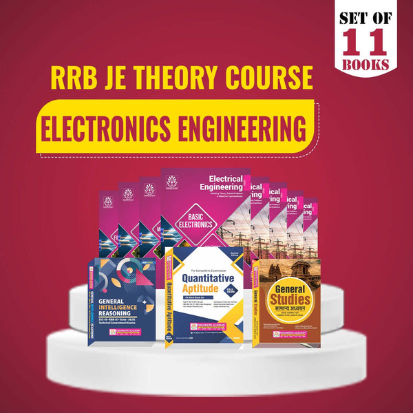 RRB-JE  Special Theory Combo Set of 11 Books For Electronics Engineering Exam