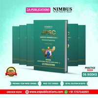 JPSC Mechanical MCQ & Conventional Practice Combo (6 Books)