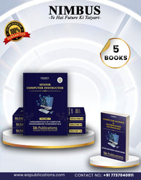 Senior Computer Instructor Tech MCQ Practice & Short Notes Set (5 Books)
